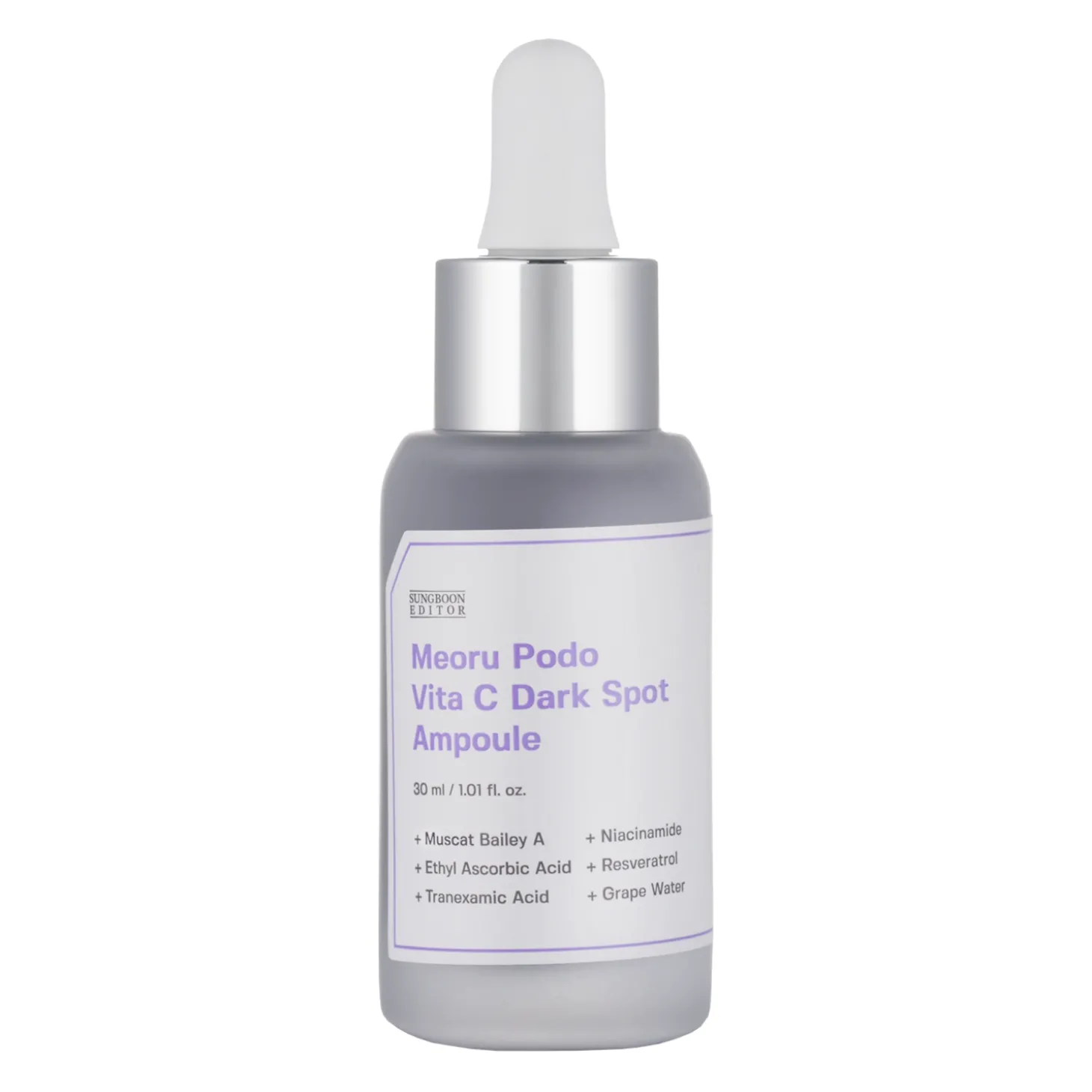 Sungboon Editor - Meoru Podo Vita C Dark Spot Ampoule - Rozjaśniająca Ampułka do Twarzy - 30ml
