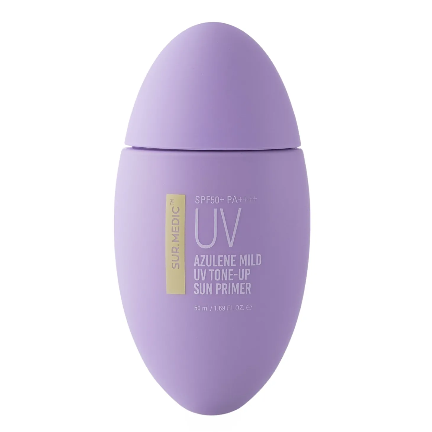 Sur.Medic+ - Azulene Mild UV Tone-Up Sun Primer SPF50+ PA++++ - Baza pod Makijaż z Filtrem - 50ml