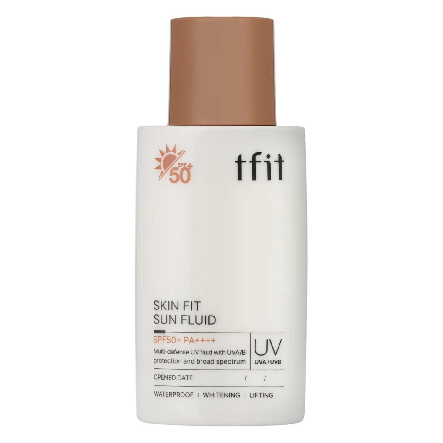 TFIT - Skin Fit Sun Fluid SPF50+/PA++++ - Tonujący Krem z Filtrem - 50ml