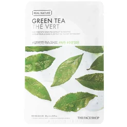 The Face Shop - Natural Mask - Green Tea - Maska w Płachcie z Zieloną Herbatą - 20g