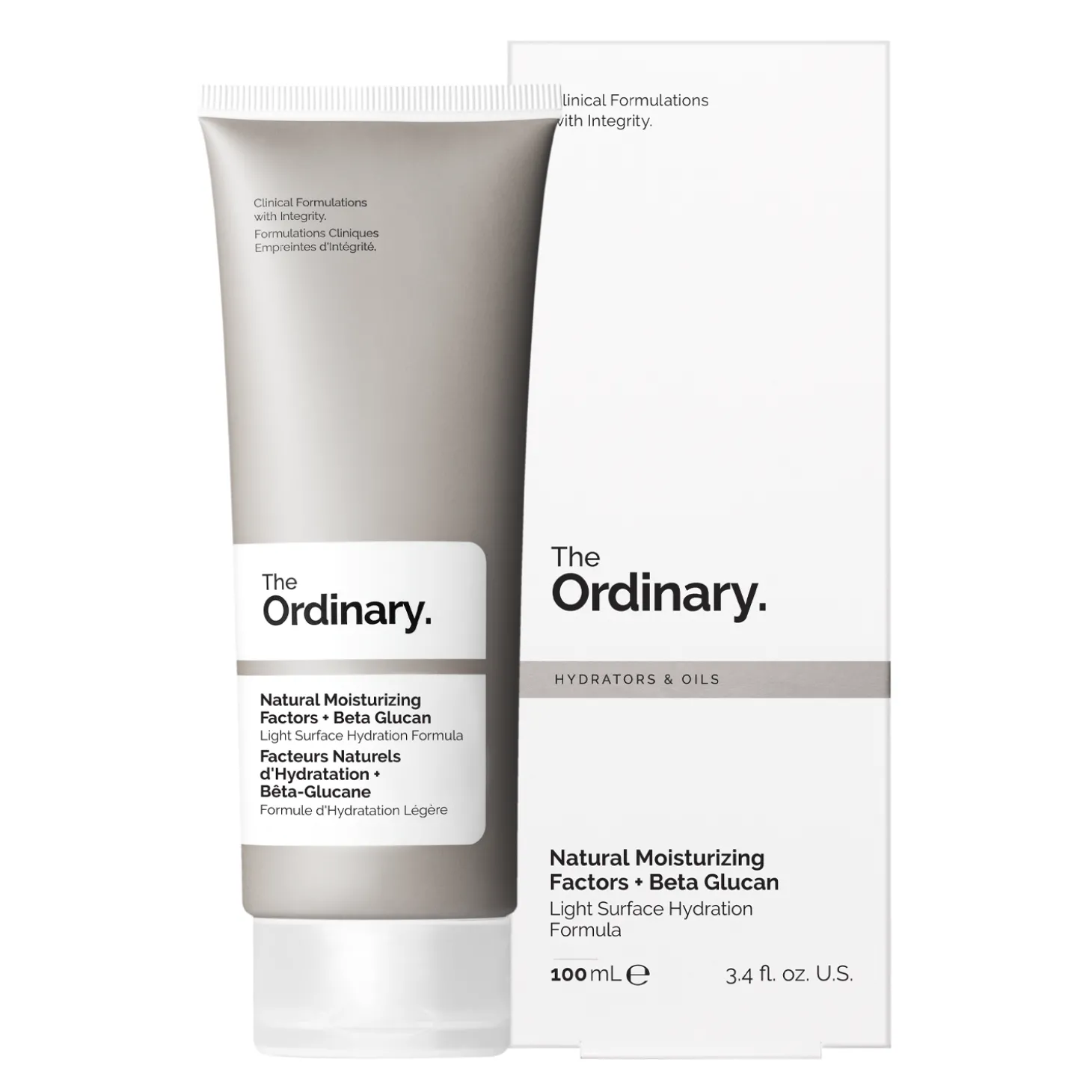 The Ordinary - Natural Moisturizing Factors + Beta Glucan - Krem Nawilżający z Beta Glukanem - 100ml