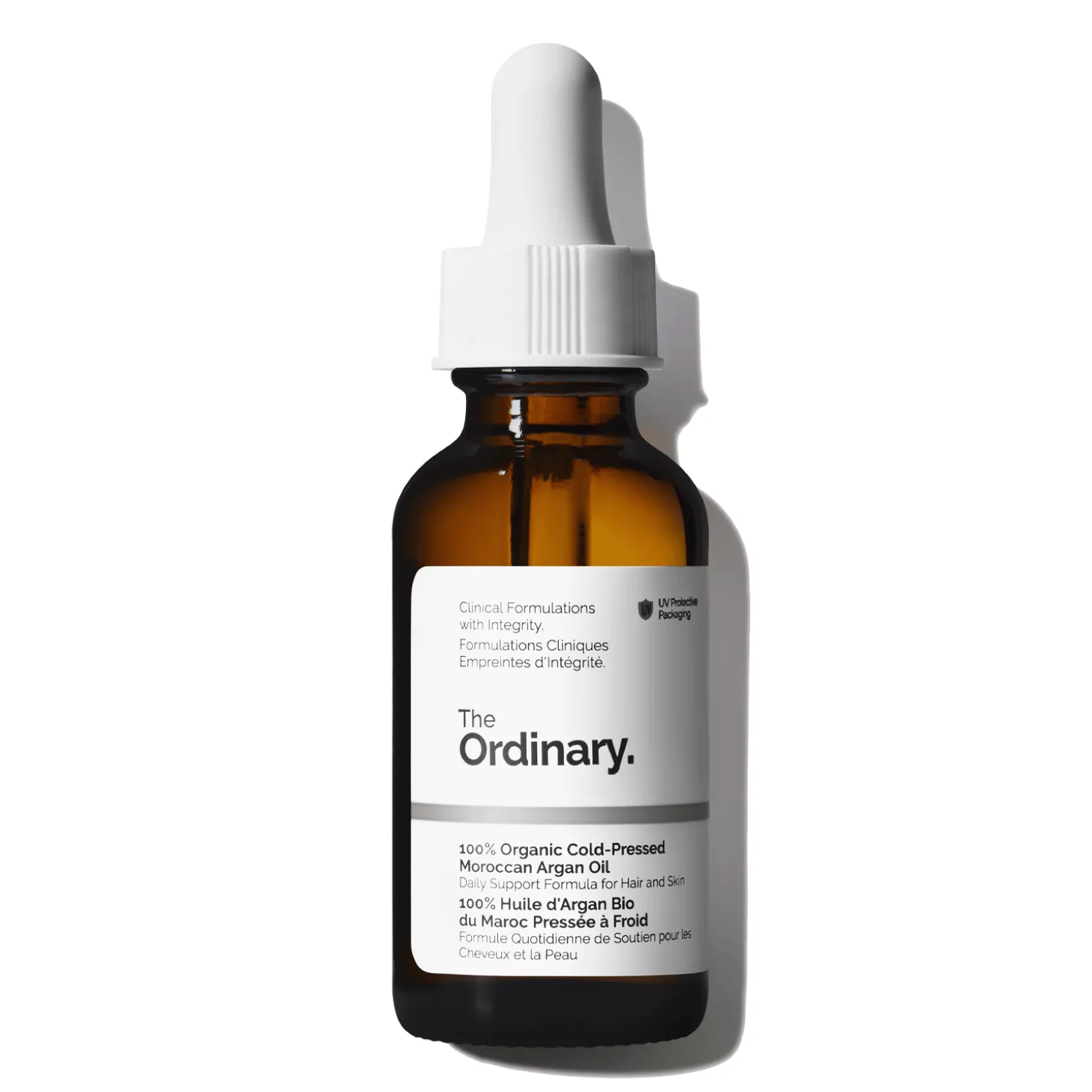 The Ordinary - 100% Organic Cold Pressed Moroccan Argan Oil - 100% Organiczny Tłoczony na Zimno Marokański Olej Arganowy - 30ml