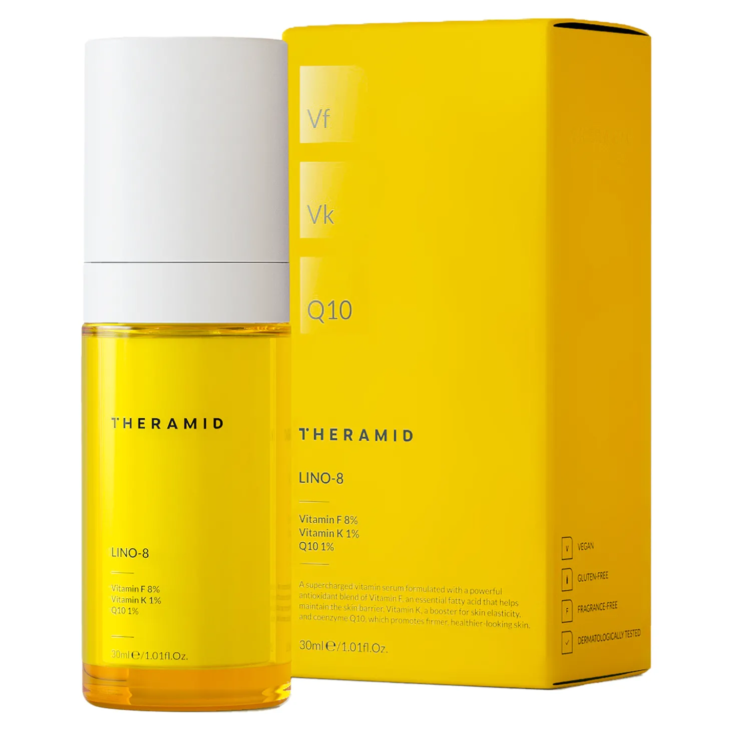 Theramid - LINO-8 - Kuracja Antyoksydacyjna z Witaminami - 30ml