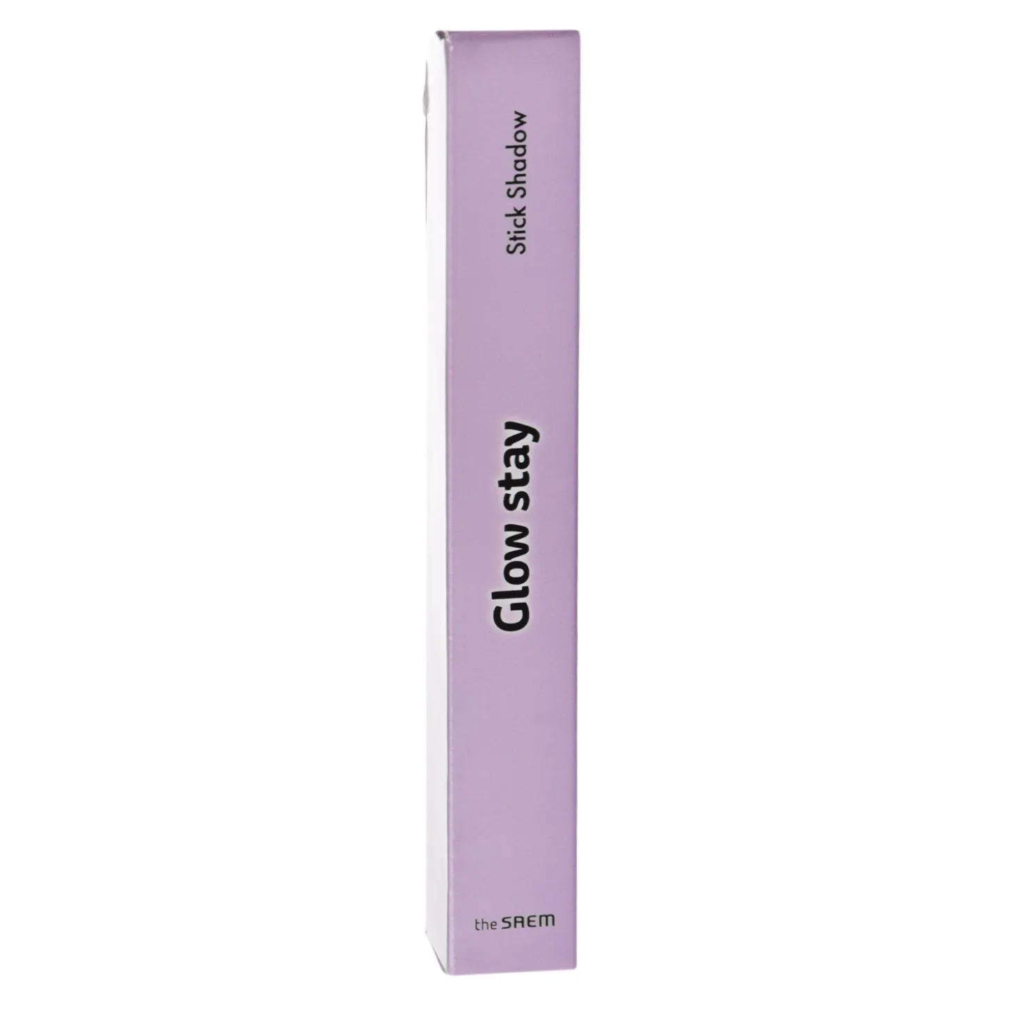 The Saem - Glow Stay Stick Shadow - Błyszczący Cień do Powiek w Kredce - PP01 Violet Charm - 1,1g