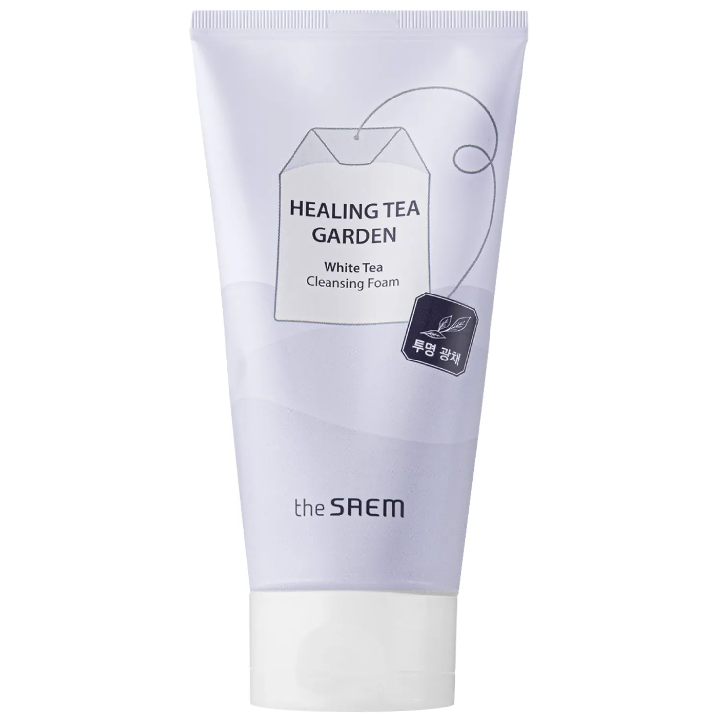 The Saem - Healing Tea Garden White Tea Cleansing Foam - Pianka do Oczyszczania Twarzy - 150ml