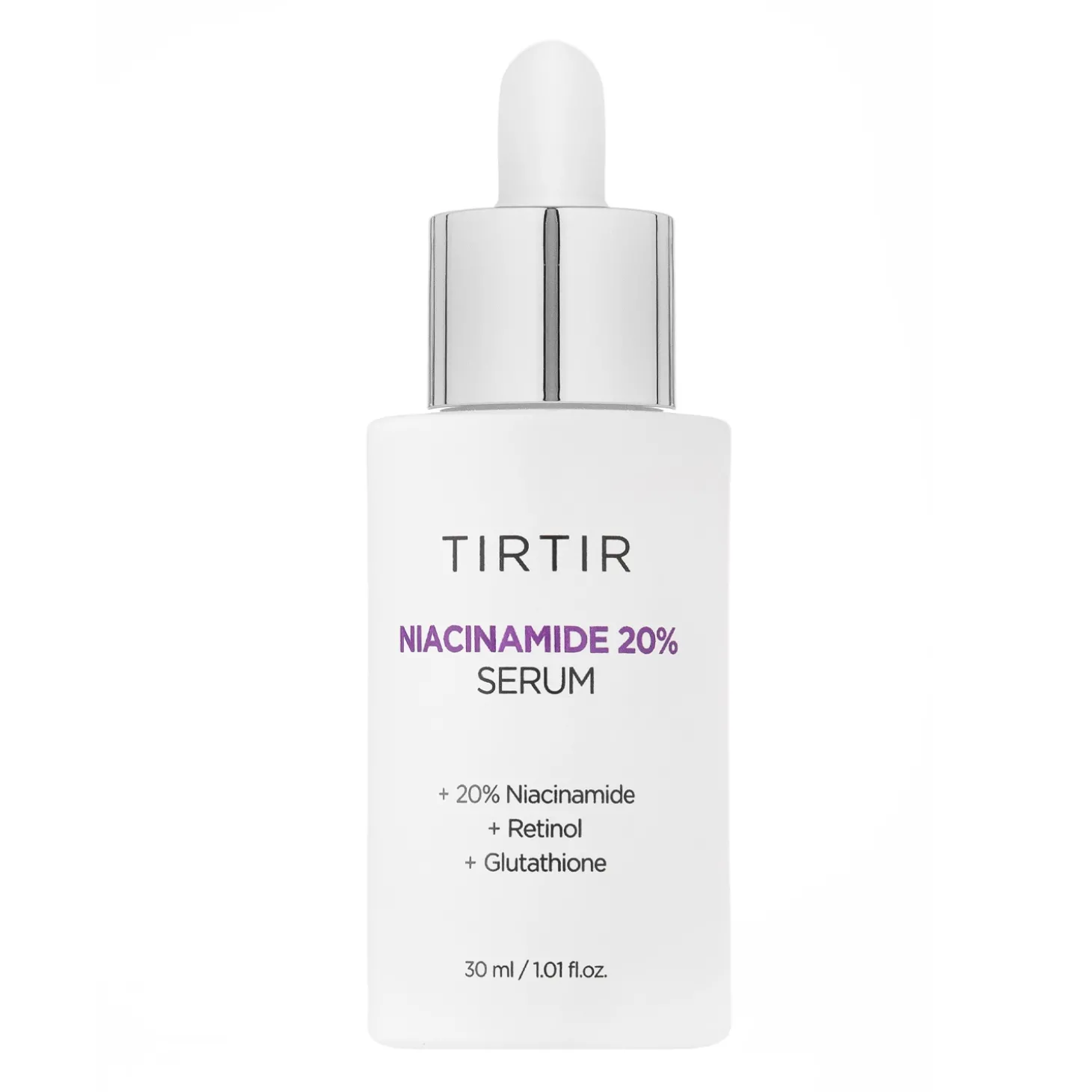 TIRTIR - Niacinamide 20% Serum - Rozjaśniająco - Ujędrniające Serum do Twarzy z Niacynamidem i Retinolem - 30ml