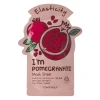 TonyMoly - I`m Real Pomegranate Mask Sheet Elasticity - Ujędrniająca Maska do Twarzy w Płachcie - 1szt/21ml
