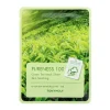 TonyMoly - Pureness 100 Mask Sheet Green Tea - Kojąca Maska Z Ekstraktem Z Zielonej Herbaty - 21ml