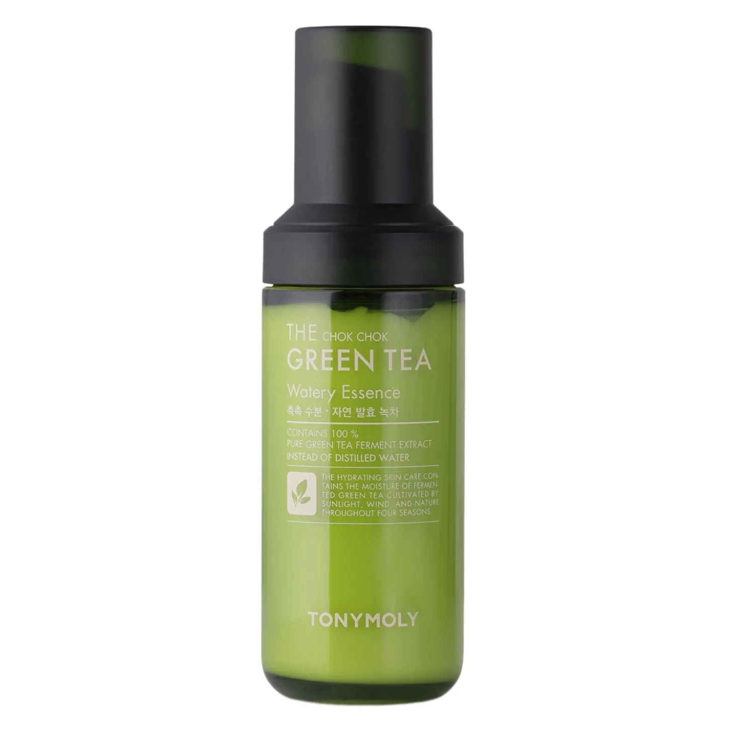 TonyMoly - The Chok Chok Green Tea Watery Essence - Nawilżająca Esencja z Zieloną Herbatą - 55ml