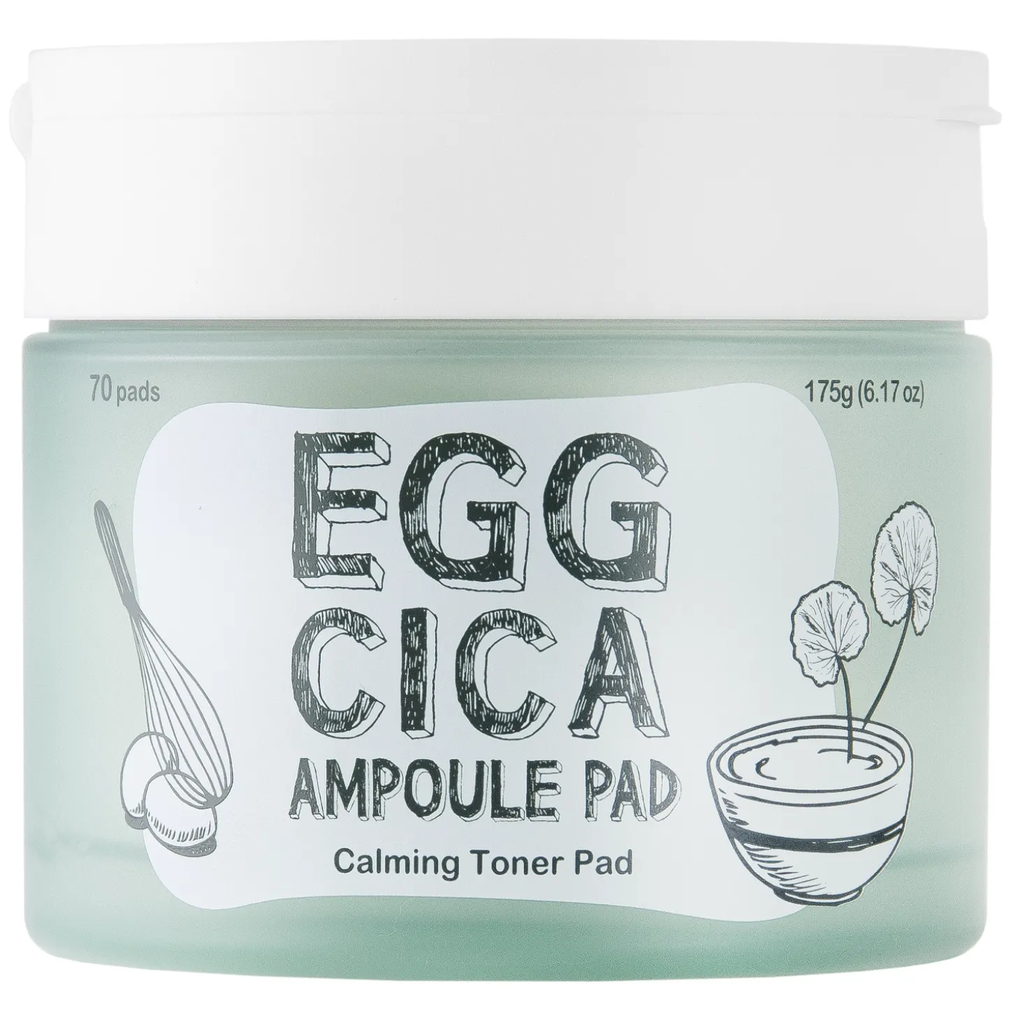 Too Cool for School - Egg Cica Ampoule Pad - Odżywcze Płatki do Twarzy - 70szt/175g