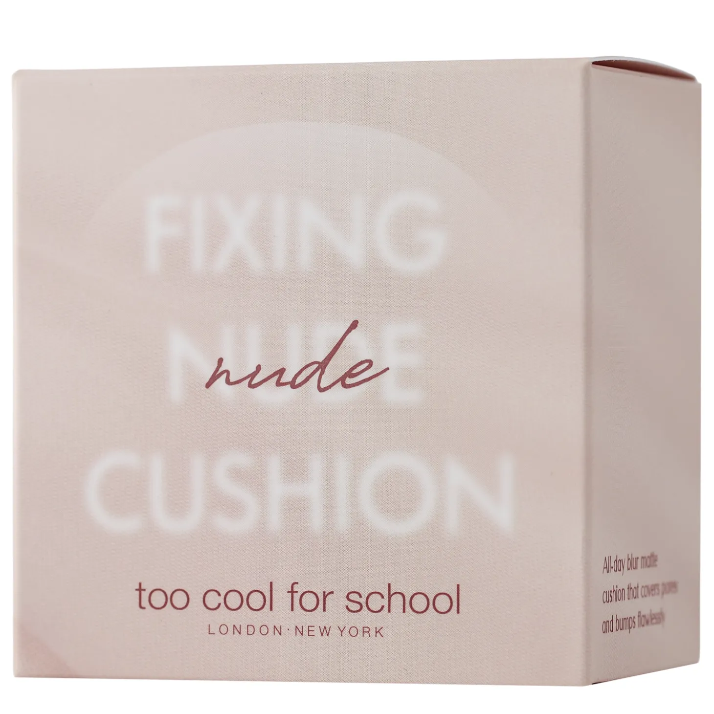 Too Cool for School - Fixing Nude Cushion SPF38+ PA+++ - Podkład do Twarzy z Filtrem w Poduszce - 02W Warm Ivory - 12g+12g
