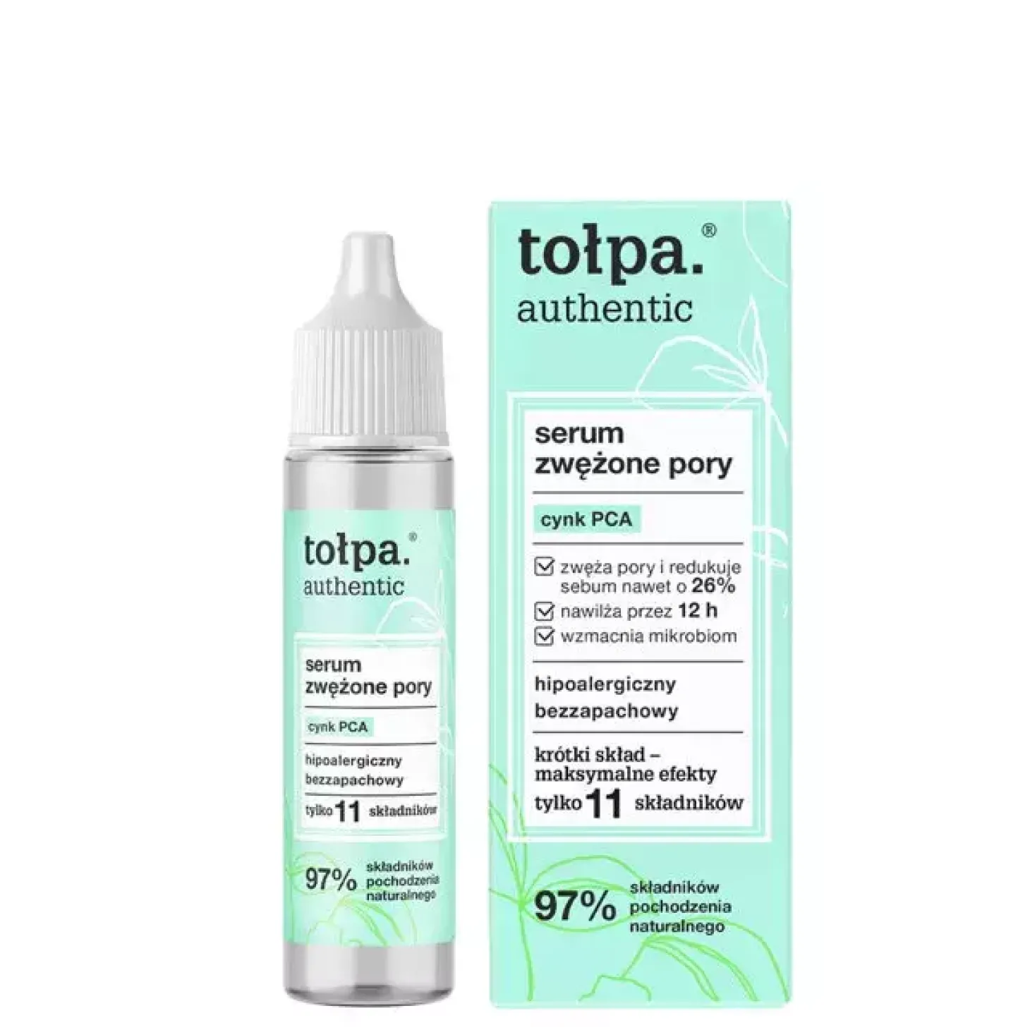 Tołpa - Authentic - Serum Zwężone Pory - 20ml