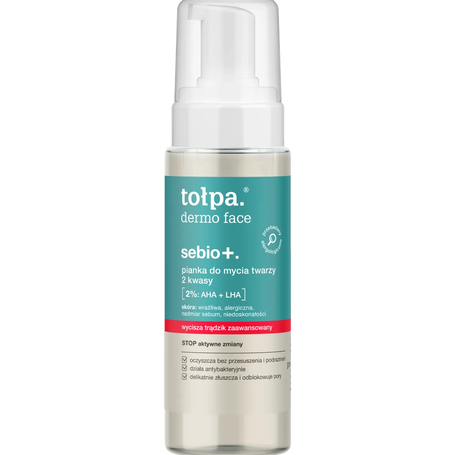 Tołpa - Dermo Face Sebio+ - Pianka do Mycia Twarzy - 150ml