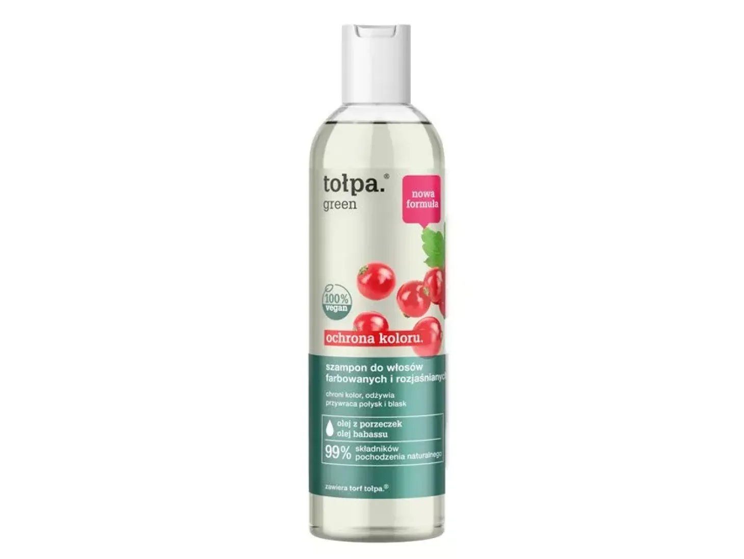 Tołpa - Green - Ochrona Koloru - Szampon do Włosów Farbowanych i Rozjaśnionych - 300ml