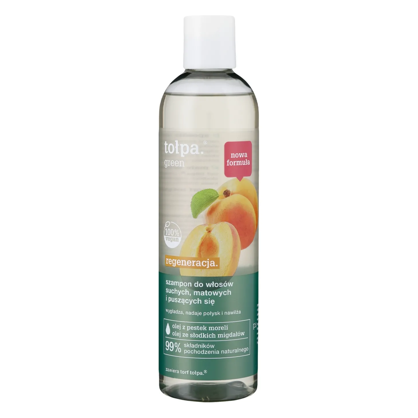 Tołpa - Green - Regeneracja - Szampon do Włosów Suchych Matowych i Puszących się - 300ml