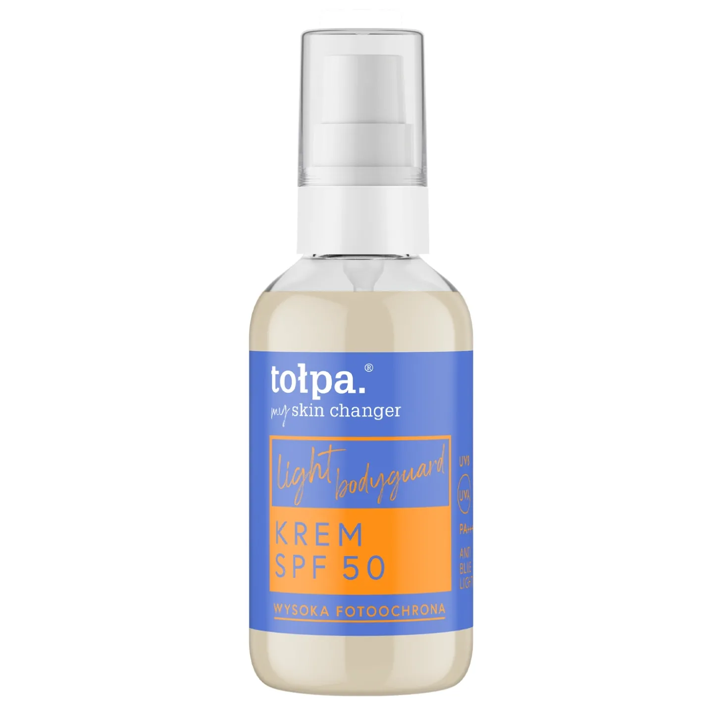 Tołpa - My Skin Changer - Light Bodyguard - Krem SPF 50 - 45ml