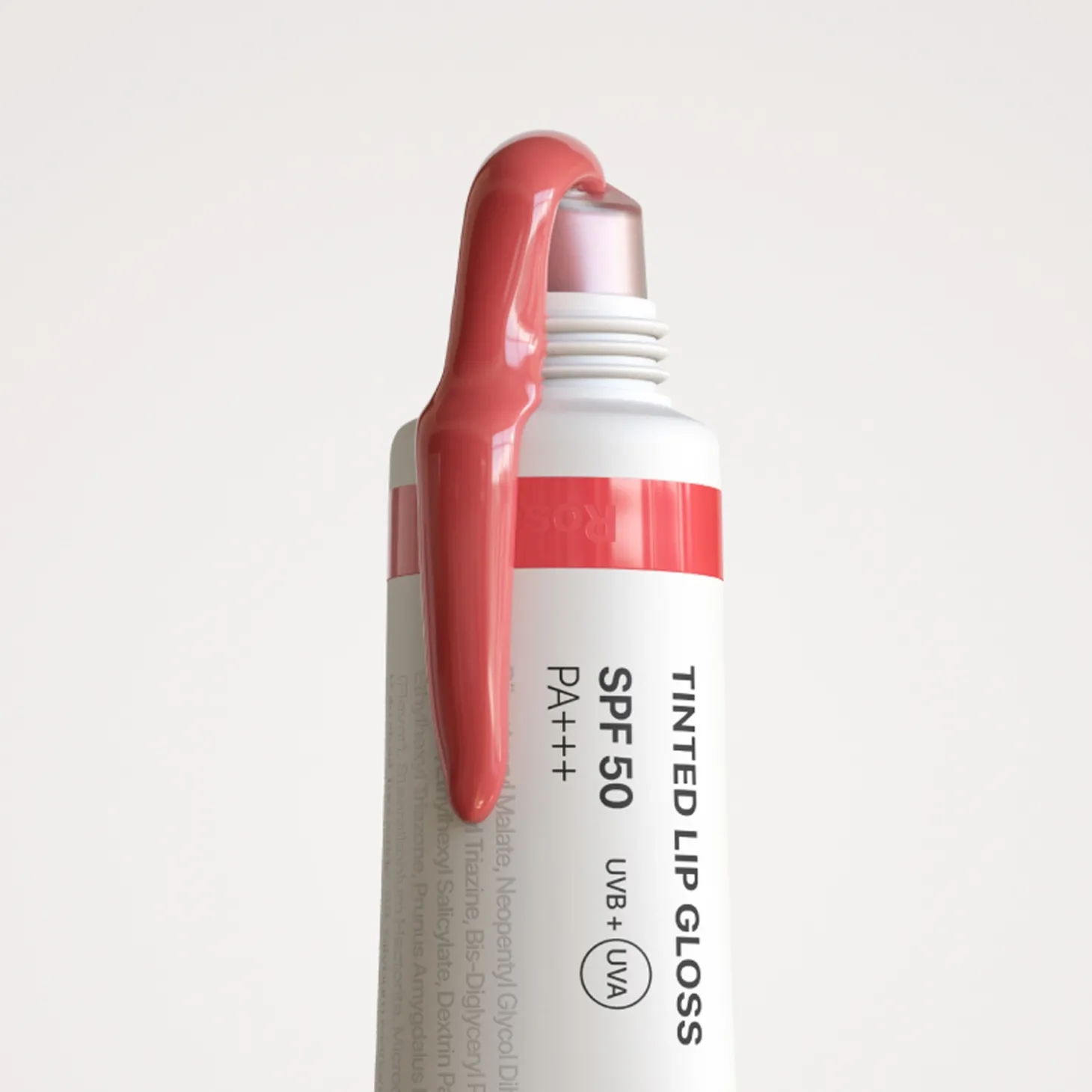 Transparent Lab - Lip Gloss SPF50 - Rose - Nawilżający Balsam do Ust -15ml