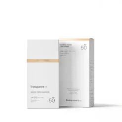 Transparent Lab - Mineral Tinted Sunscreen Light - Lekki Mineralny Krem z Filtrem SPF50 - 100ml