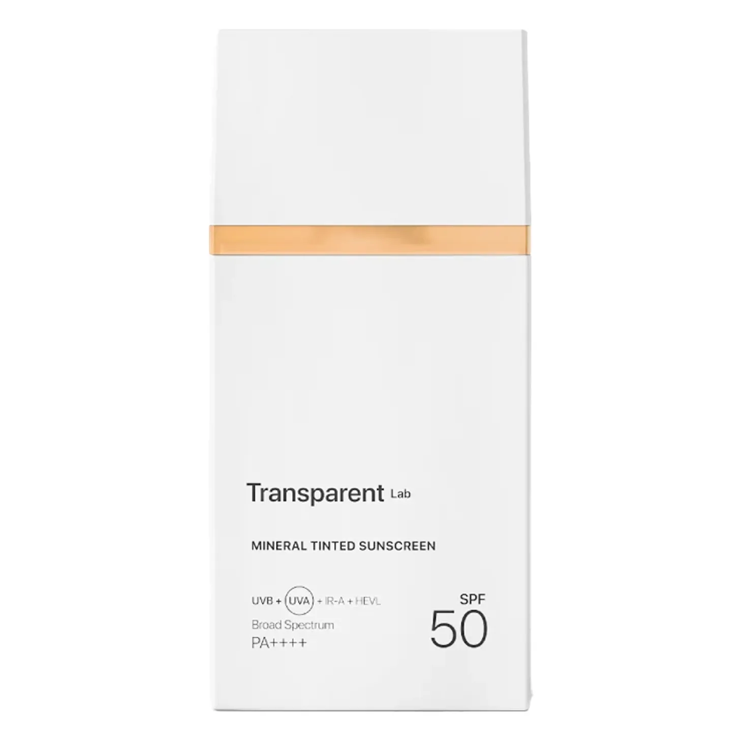 Transparent Lab - Mineral Tinted Sunscreen Medium - Mineralny Krem z Filtrem SPF50 - 100ml