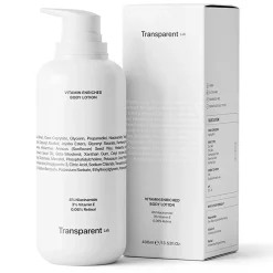 Transparent Lab - Vitamin Enriched Body Lotion - Kuracja do Ciała z Retinalem 0,06% - 400ml