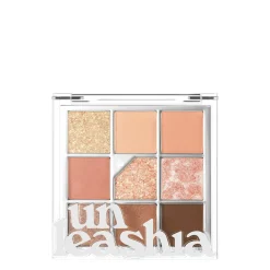 Unleashia - Glitterpedia Eye Palette - Paleta Wegańskich Cieni do Powiek - 3 All of Coralpink - 6,6g