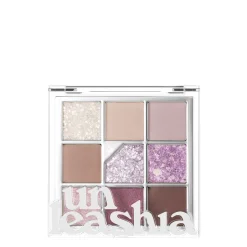 Unleashia - Glitterpedia Eye Palette - Paleta Wegańskich Cieni do Powiek - 4 All of Lavender Fog - 6,6g