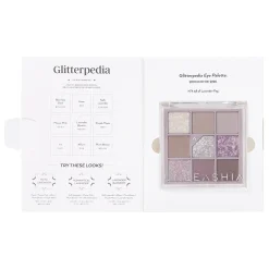 Unleashia - Glitterpedia Eye Palette - Paleta Wegańskich Cieni do Powiek - 4 All of Lavender Fog - 6,6g