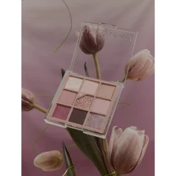 Unleashia - Glitterpedia Eye Palette - Paleta Wegańskich Cieni do Powiek - 5 All of Dusty Rose - 6,6g