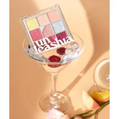 Unleashia - Glitterpedia Eye Palette - Paleta Wegańskich Cieni do Powiek - 7 All of Peach Ade - 6,6g
