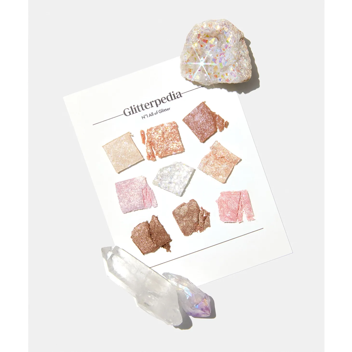 Unleashia - Glitterpedia Eye Palette - Paleta Wegańskich Cieni do Powiek - 1 All of Glitter - 6,6g
