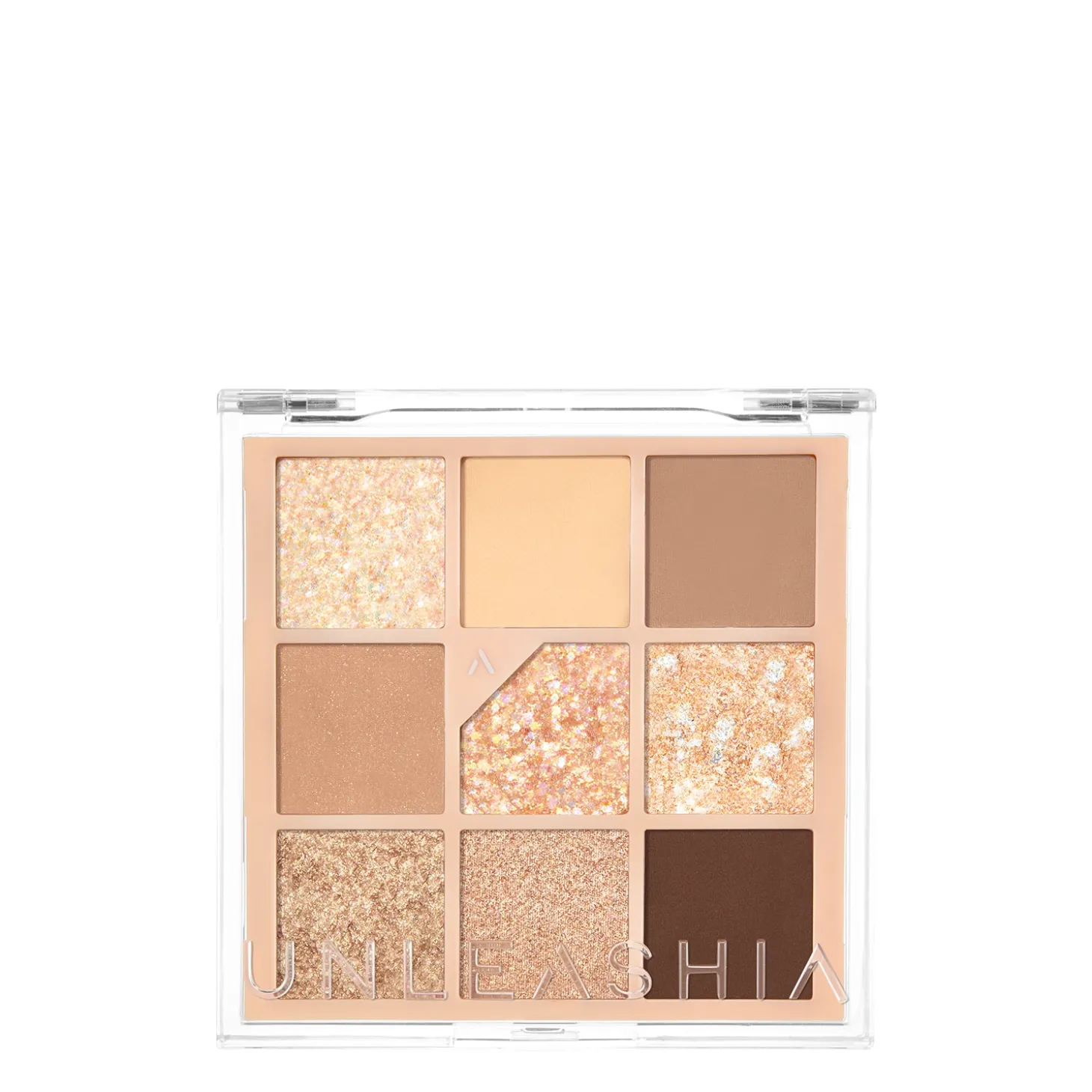 Unleashia - Glitterpedia Eye Palette - Paleta Wegańskich Cieni do Powiek - 2 All of Brown - 6,6g