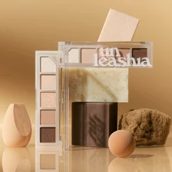Unleashia - Mood Shower Eye Palette - Paleta Cieni do Powiek - 3 Nude Shower - 4g