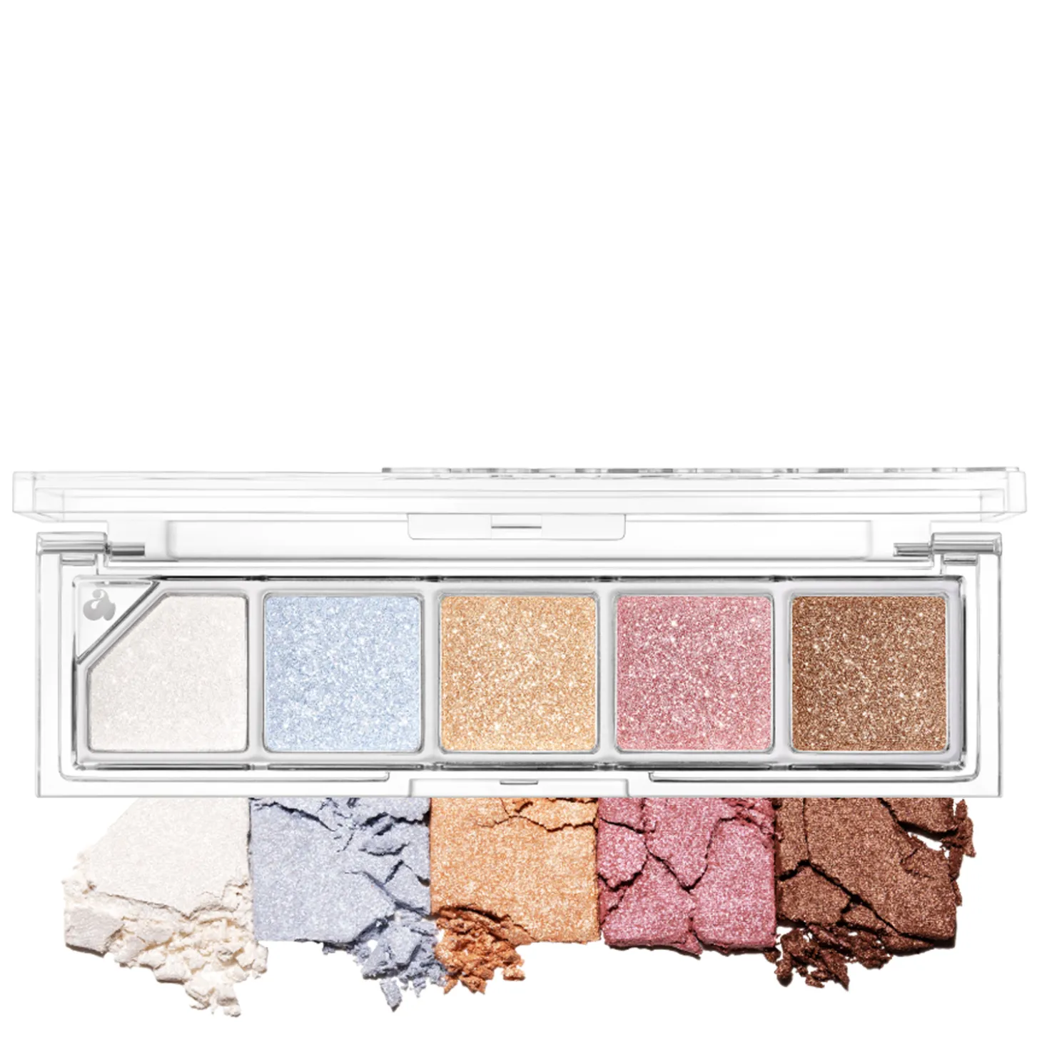 Unleashia - Mood Shower Face Palette - Paleta Cieni do Powiek - NO.101 Ballerino - 4g
