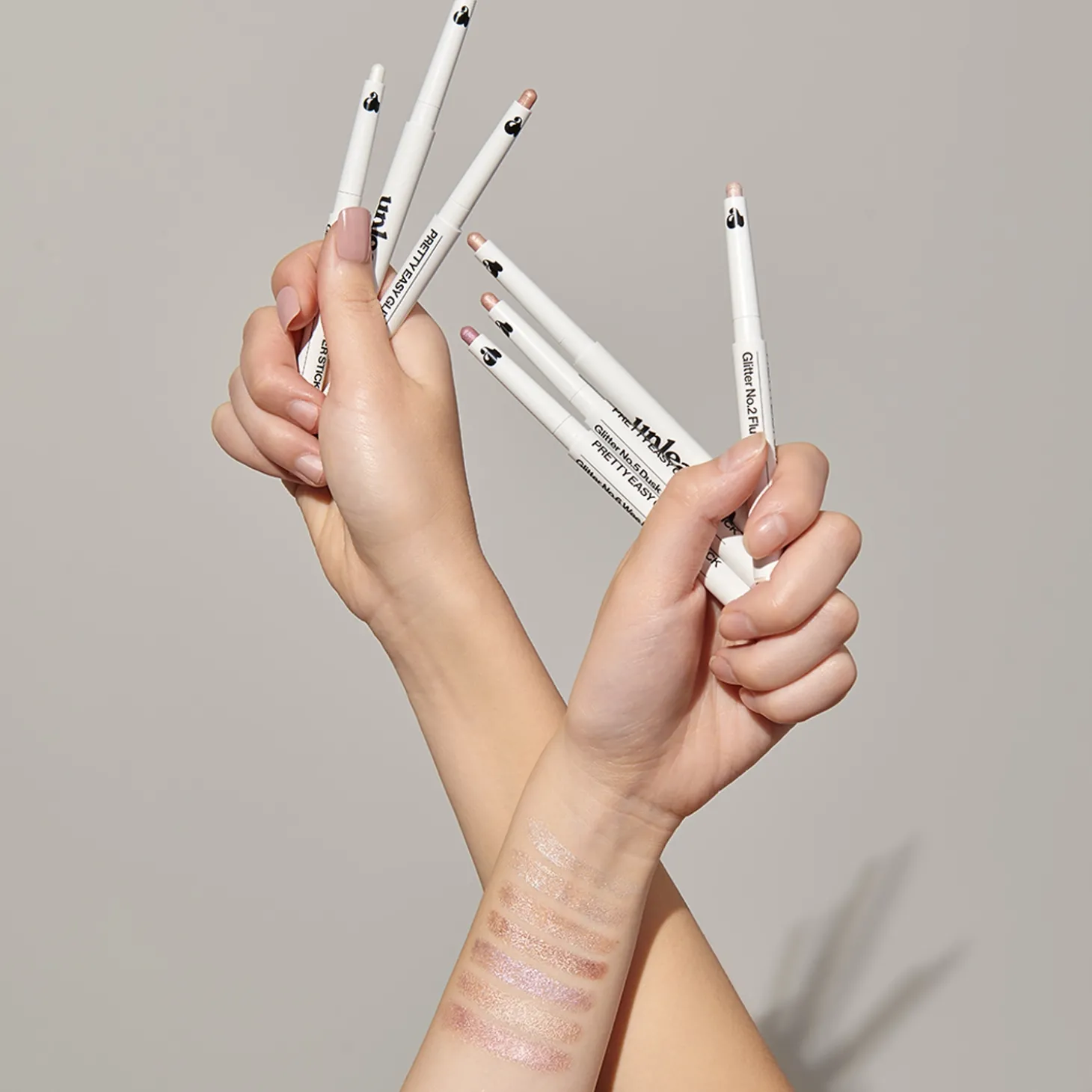 Unleashia - Pretty Easy Glitter Stick - Brokatowa Kredka do Oczu - 3 Brave - 0,7g