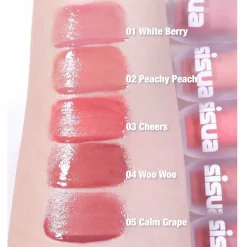 Unleashia - Sisua Berry Shot Lip Tint No. 4 Woo Woo - Nawilżający Błyszczyk do Ust- 3,8g