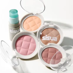 Unleashia - Sisua Butter Waffle Dough Blusher - Aksamitny Róż do Policzków - 1 Strawberry Vanilla - 8g