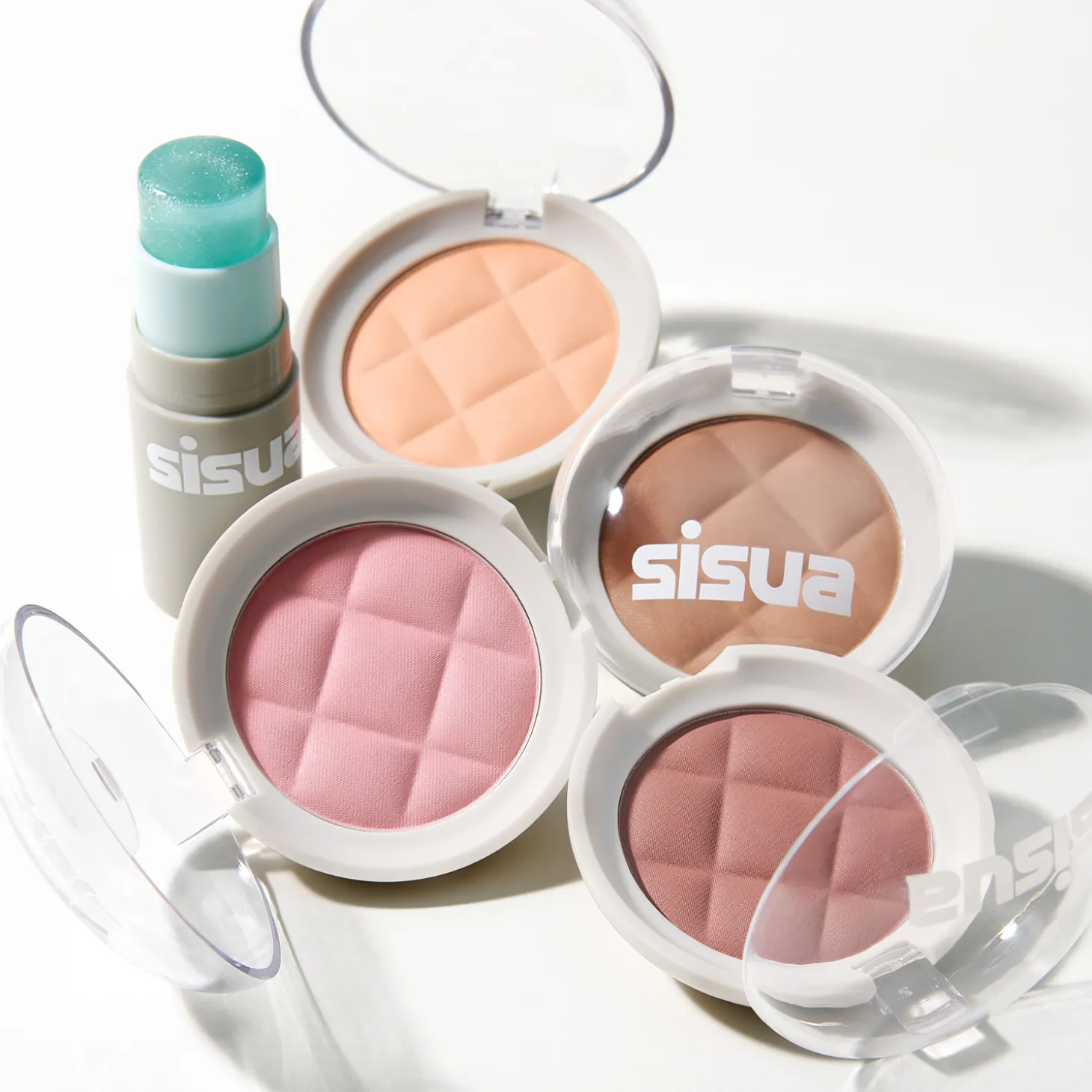 Unleashia - Sisua Butter Waffle Dough Blusher - Aksamitny Róż do Policzków - 1 Strawberry Vanilla - 8g
