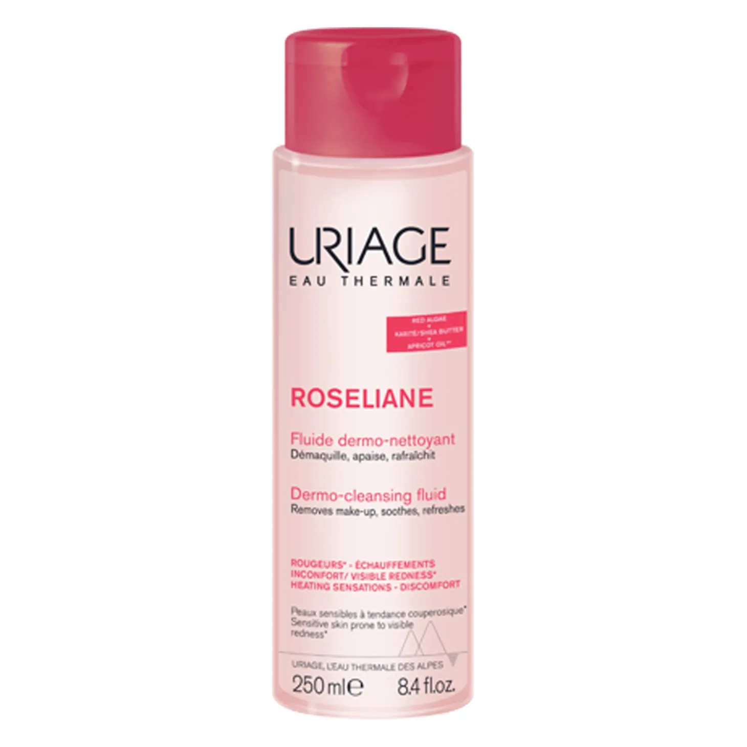 Uriage - Roséliane Dermo-Cleansing Fluid - Łagodny Fluid Oczyszczający - 250ml