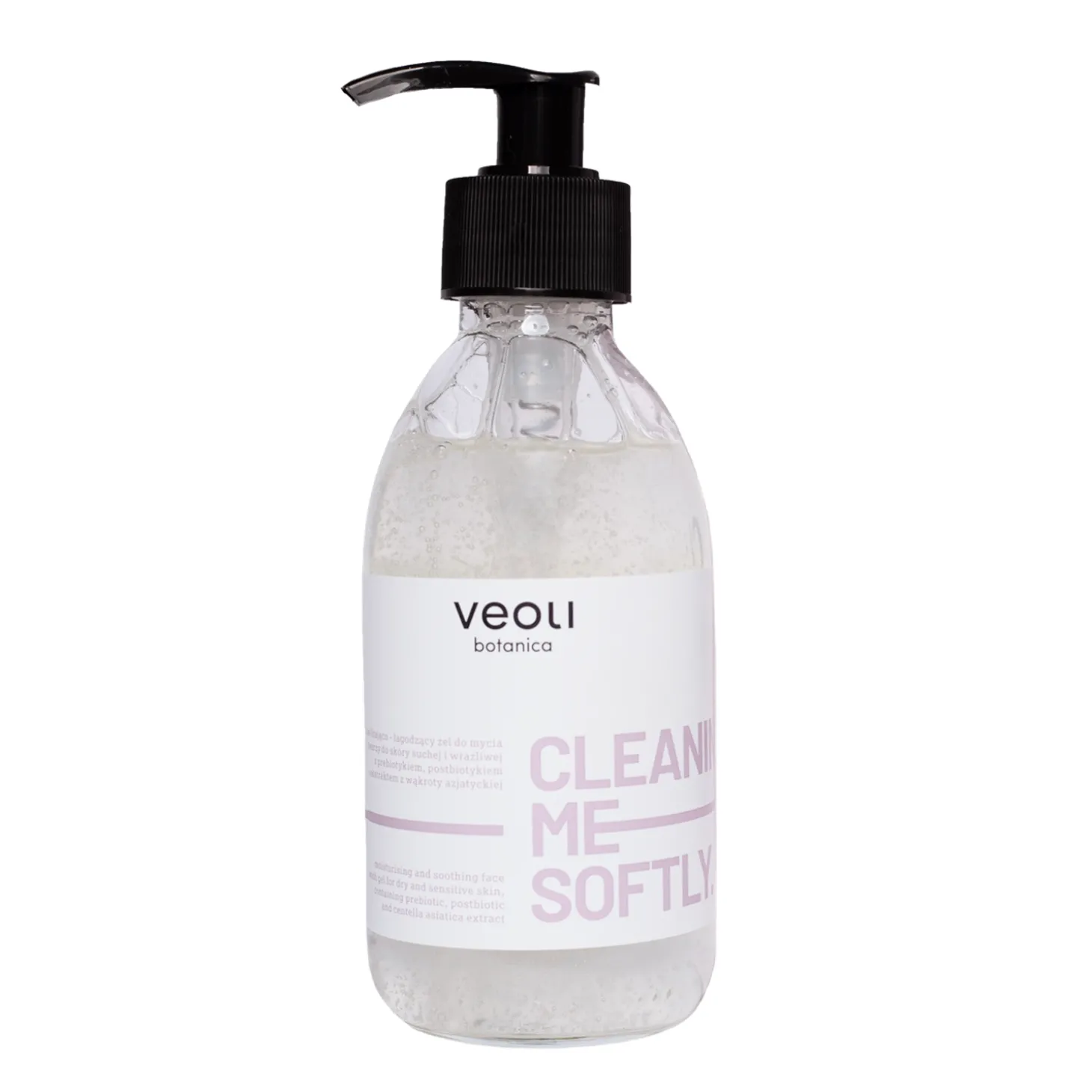 Veoli Botanica - Cleaning Me Softly - Nawilżająco - Łagodzący Żel do Mycia Twarzy - 190ml