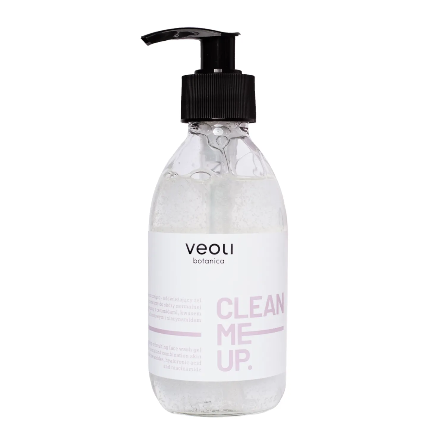 Veoli Botanica - Clean Me Up - Oczyszczająco - Odświeżający Żel do Mycia Twarzy - 190ml