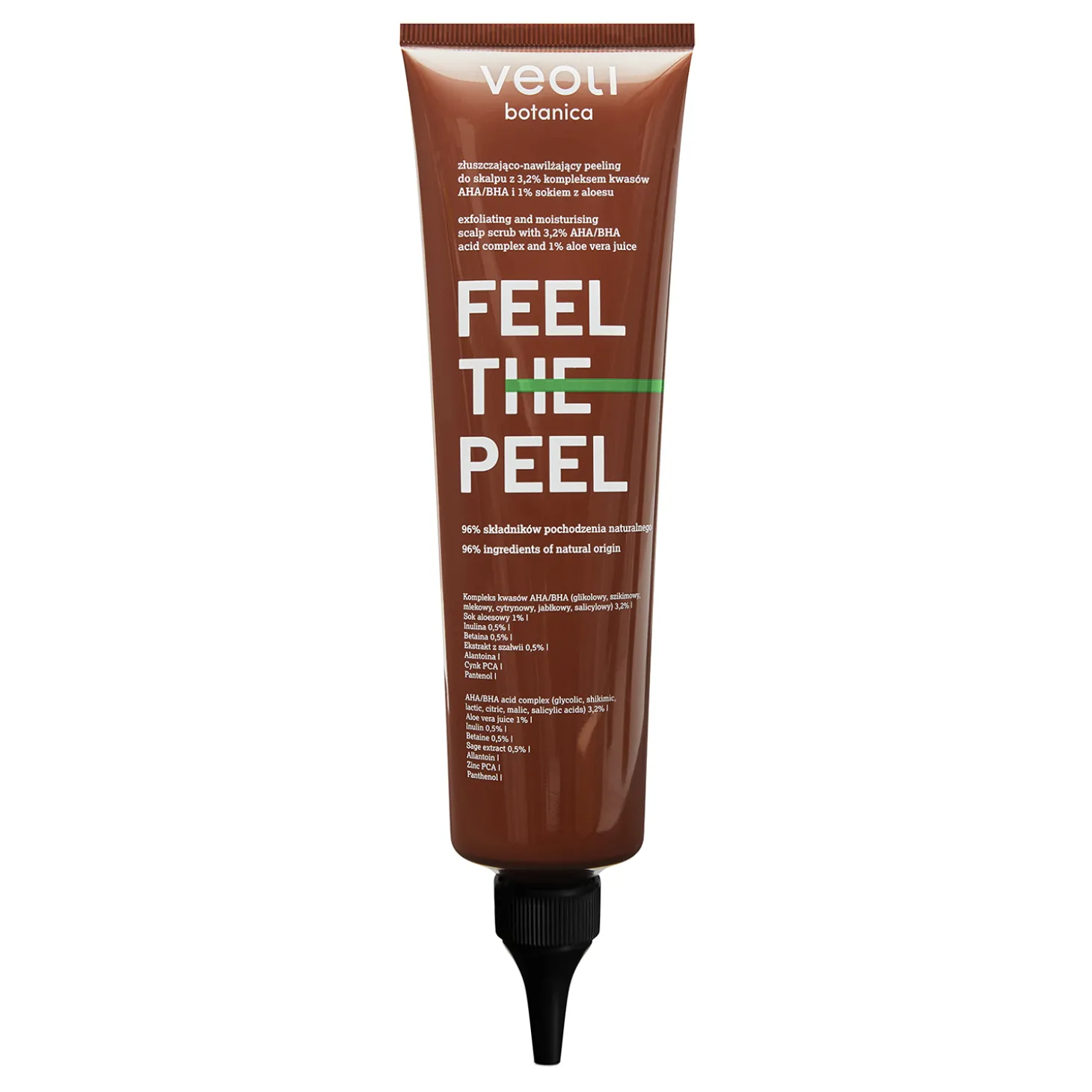 Veoli Botanica - Feel The Peel - Złuszczająco-Nawilżający Peeling do Skalpu - 150ml