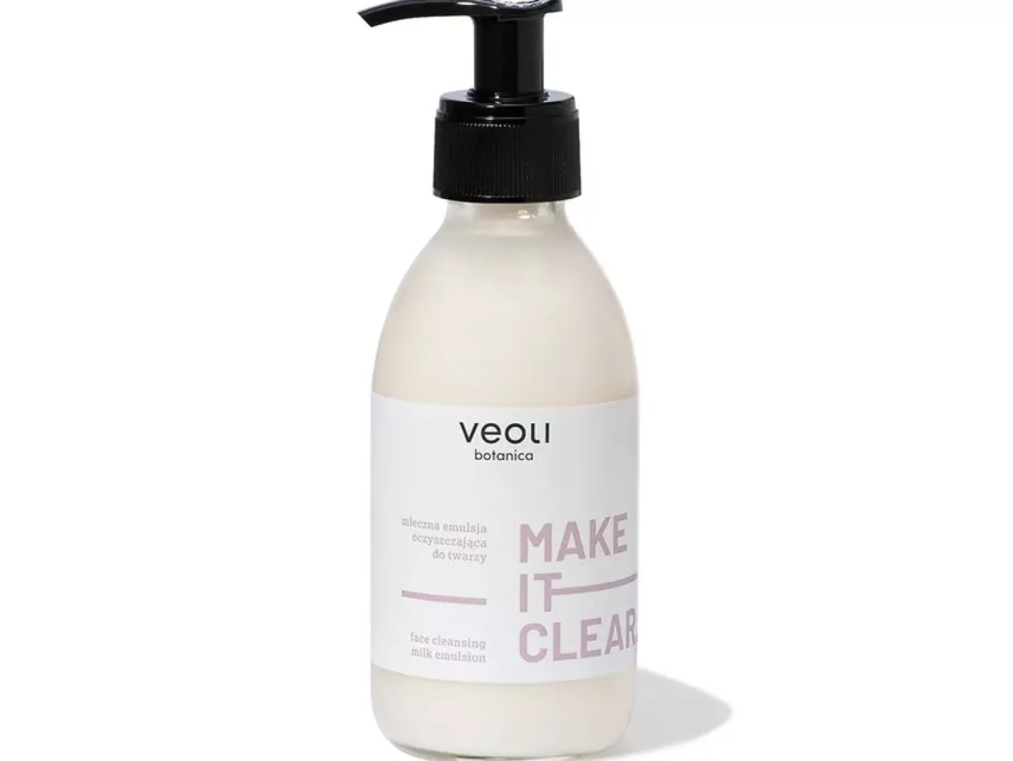 Veoli Botanica - Make It Clear - Mleczna Emulsja Oczyszczająca do Twarzy - 200ml