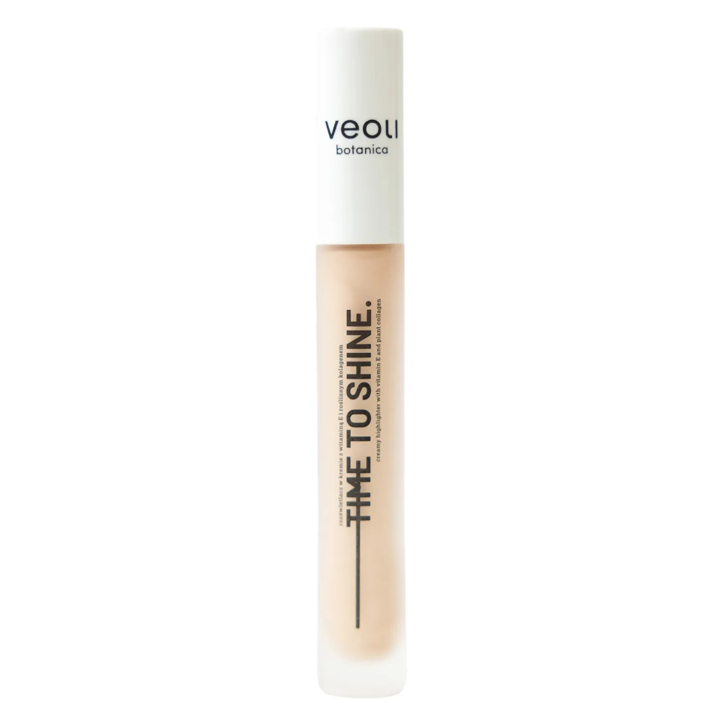 Veoli Botanica - Time To Shine – Rozświetlacz w Kremie z Witaminą E i Roślinnym Kolagenem - 10ml