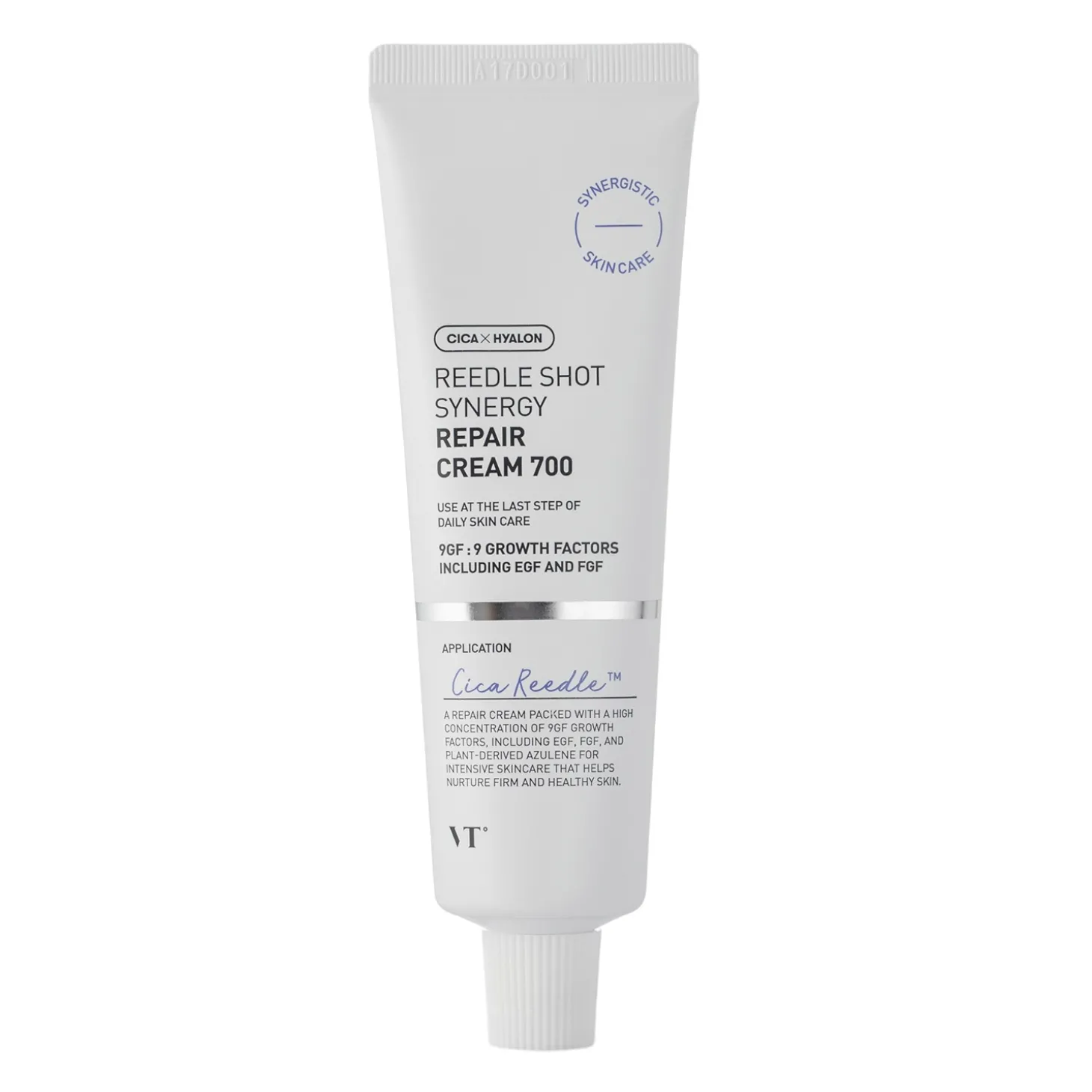 VT Cosmetics - Reedle Shot Synergy Repair Cream 700 - Regenerujący Krem do Twarzy z Azulenem - 50ml