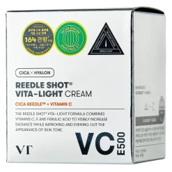 VT Cosmetics - Reedle Shot Vita-Light Cream - Rozjaśniający Krem do Twarzy - 50ml