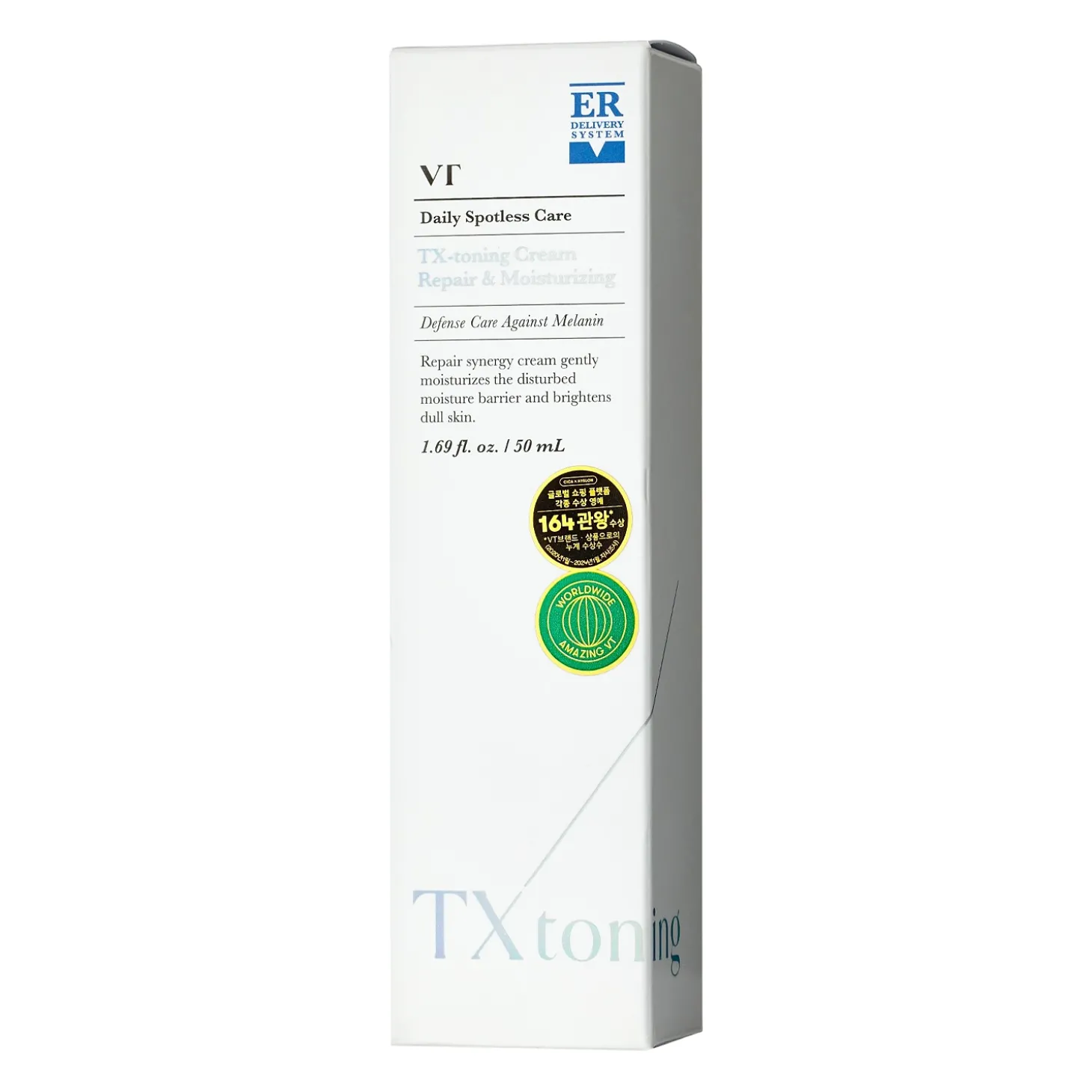 VT Cosmetics - TX-toning Cream - Rozjaśniający Krem do Twarzy z Kwasem Traneksamowym - 50ml
