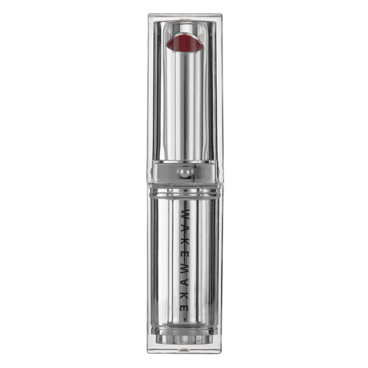 Wakemake - Dewy Gel Glaze Stick - Pomadka do Ust z Efektem Żelowego Wykończenia - 10 Crushed Red - 3g