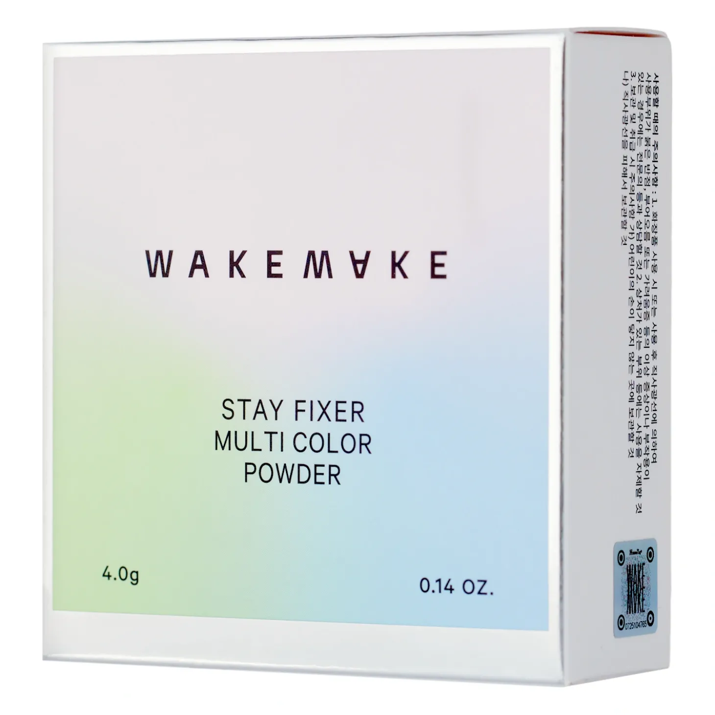 Wakemake - Stay Fixer Multi Color Powder - Trio Pudrów Korygujących - 01 Pale Clear - 4g