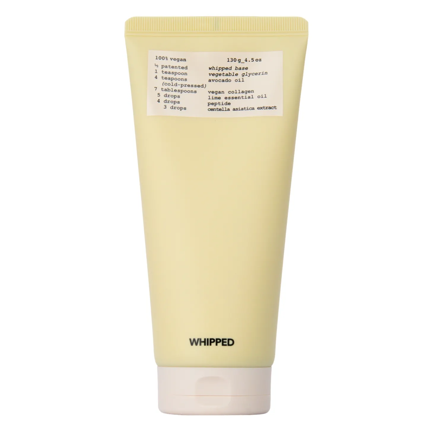 WHIPPED - Vegan Pack Cleanser Jumbo Lavocado - Ujędrniająca Maska do Mycia Twarzy - 130g