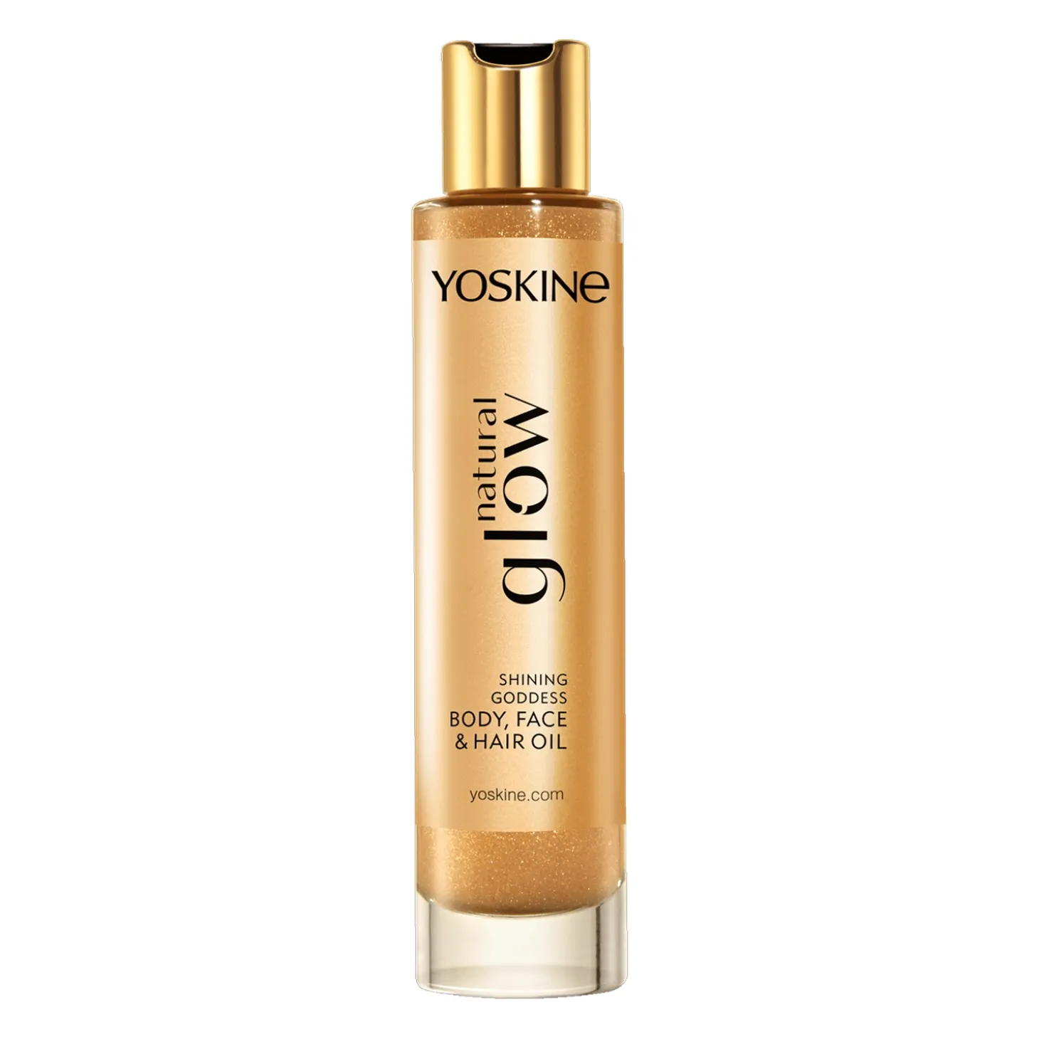 Yoskine - Natural Glow - Rozświetlający Olejek do Ciała Twarzy i Włosów - 100ml